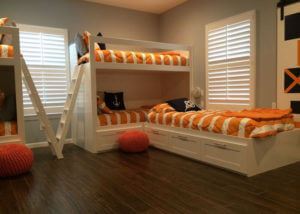 pleated shades for kids room